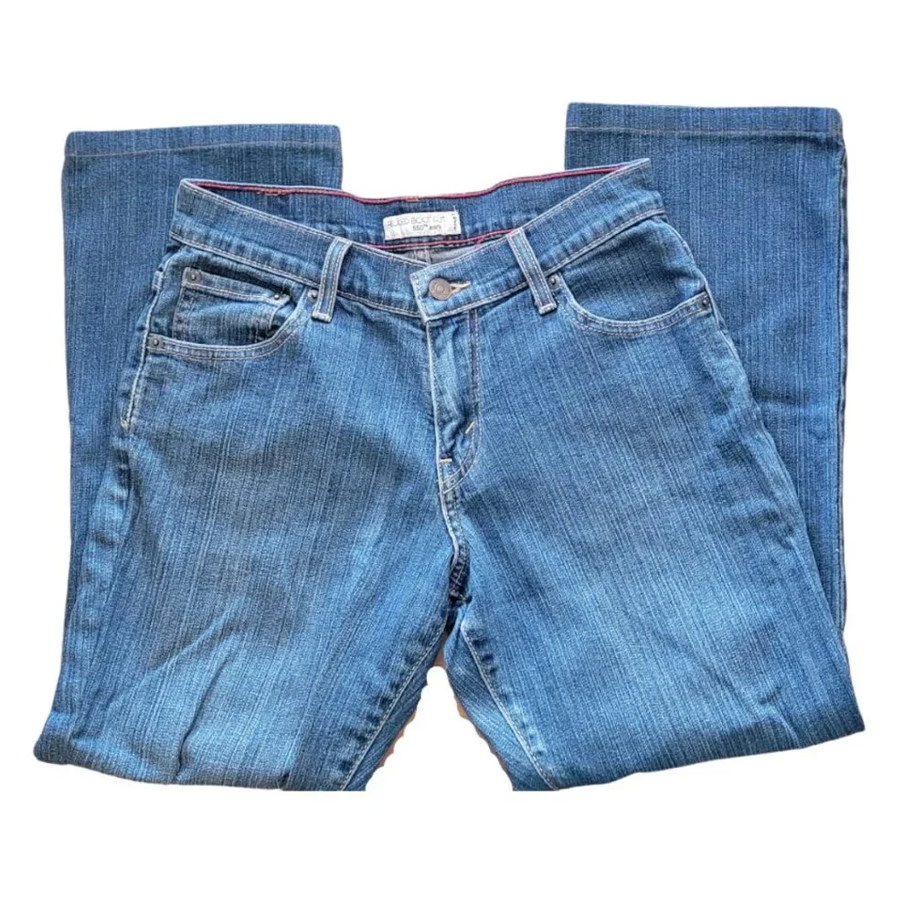 Levi's 550 Relaxed Boot Cut Jeans SZ 4 Excellent Shape! - Picture 7 of 12